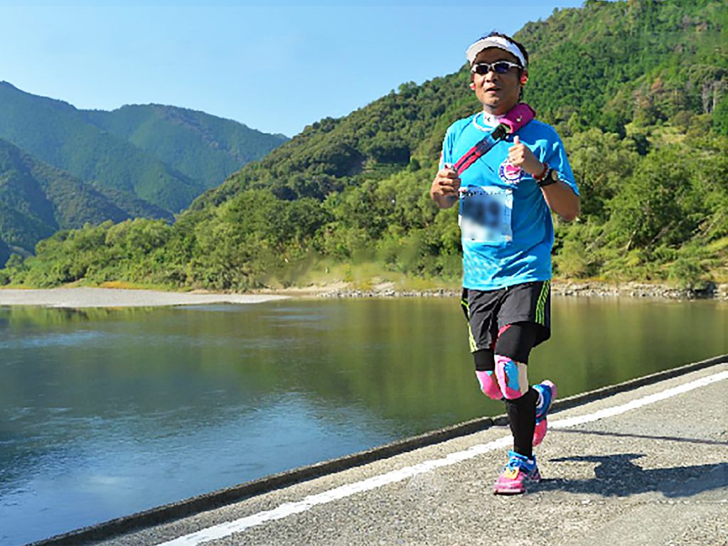 ホンキートンクライフ ランニング 2012年 四万十川ウルトラマラソン 完走 沈下橋