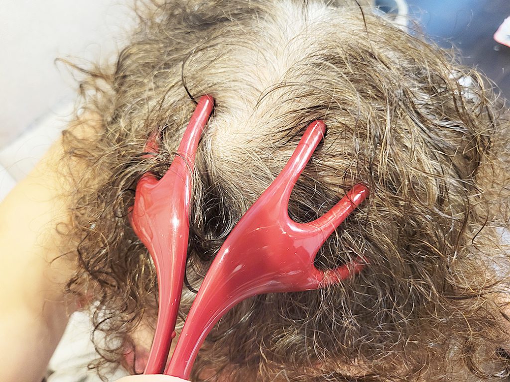 リグロ大作戦 リグロ ロート製薬 一ヶ月後の成果は? スカルプリフレッシャーでマッサージ