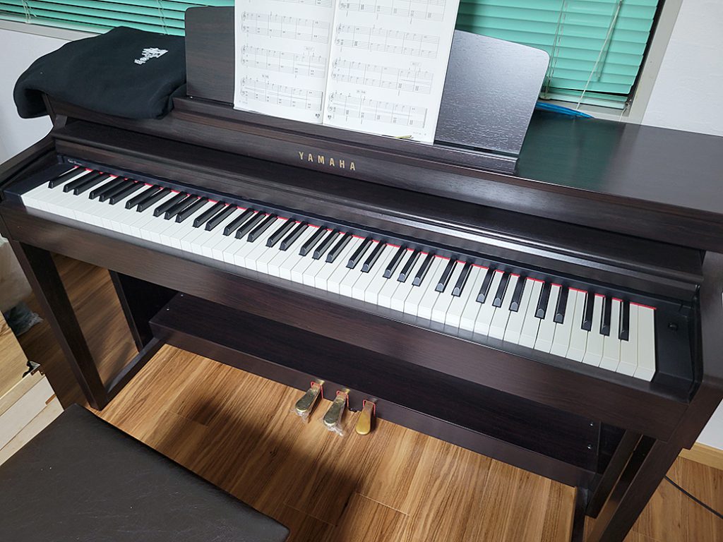親父ピアノ 電子ピアノ YAMAHA Clavinova